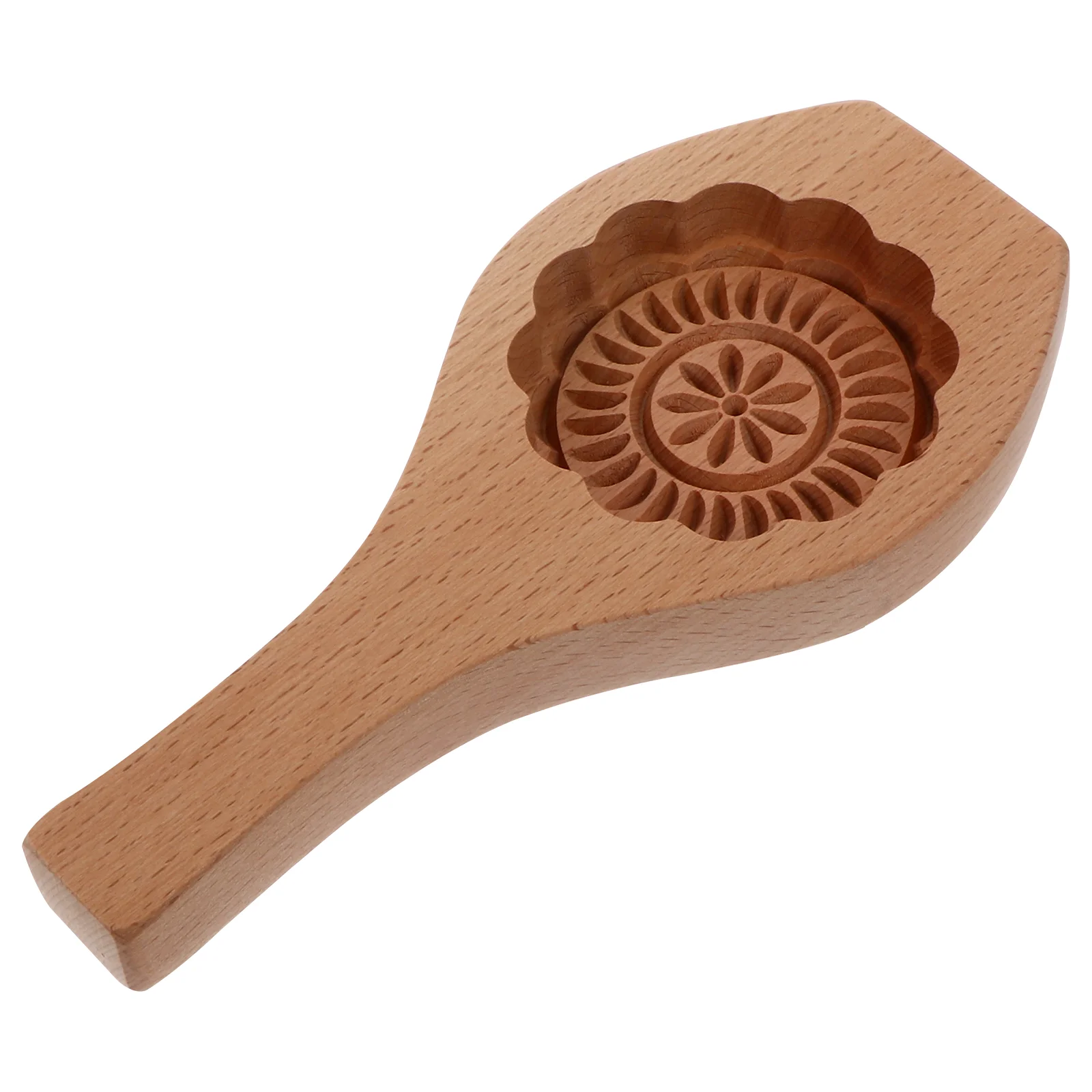 

Moon Cake Mold Household Baking Tools Kitchen Gadgets Green Bean Making Mould Mooncake Decoration Utensil Wooden