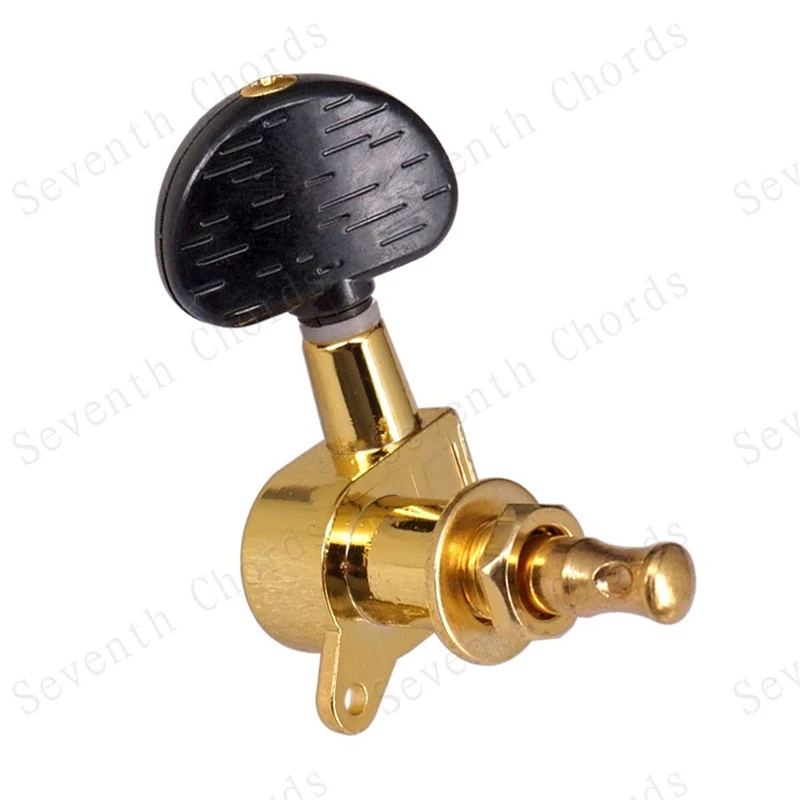 Набор 3R3L красивые золотые герметичные колки для настройки шестерен гитарных