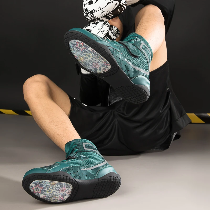 Boxing Shoes For Men And Women New Comprehensive Anti slip And Wear-resistant Training Squat Wrestling Professional Size 35-47