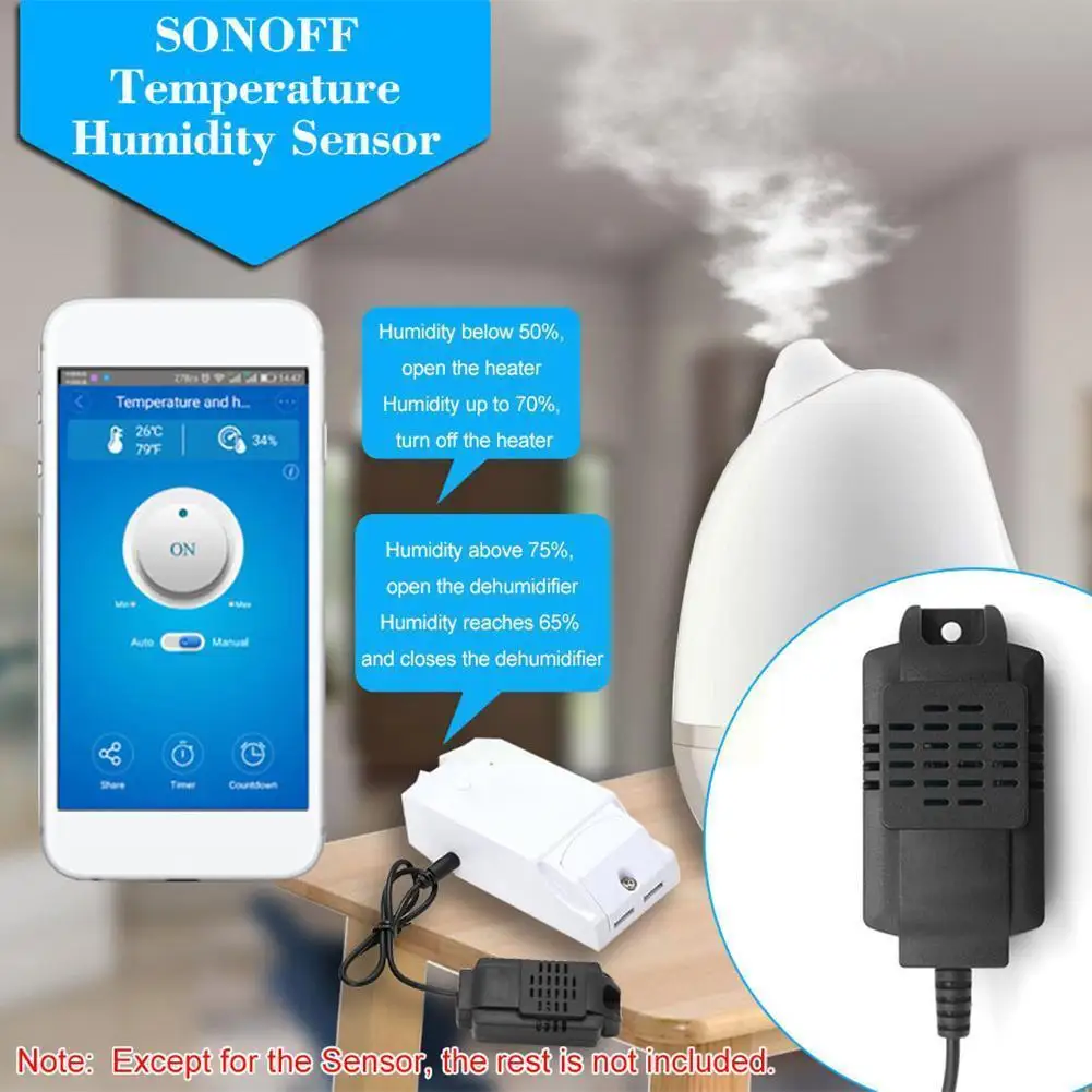 

For Si7021 Am2301 Timing Temperature And Humidity Control Remote High Modification Accessories Sensor Accuracy K7m2