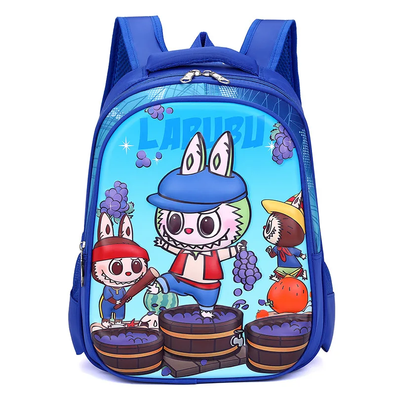 Новый подарочный рюкзак Kuromi Labubu для учащихся начальной школы ультра легкий с