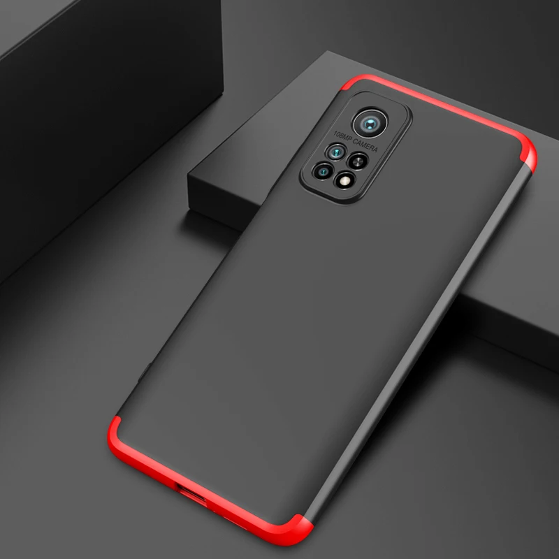 

GKK 360 Full Case For Xiaomi Mi 10T Pro Lite Redmi K30s Luxury Shockproof Matte Plastic Cover For Xiaomi 10T Pro Lite Redmi K30s