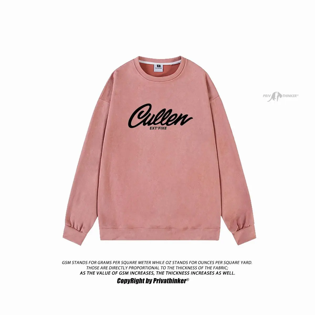

Korean Style Graphic Sweatshirt Men Boy's Streetwear Hoodies Suede Long Sleeve Harajuku Oversize Pullover Male Letter Print Top