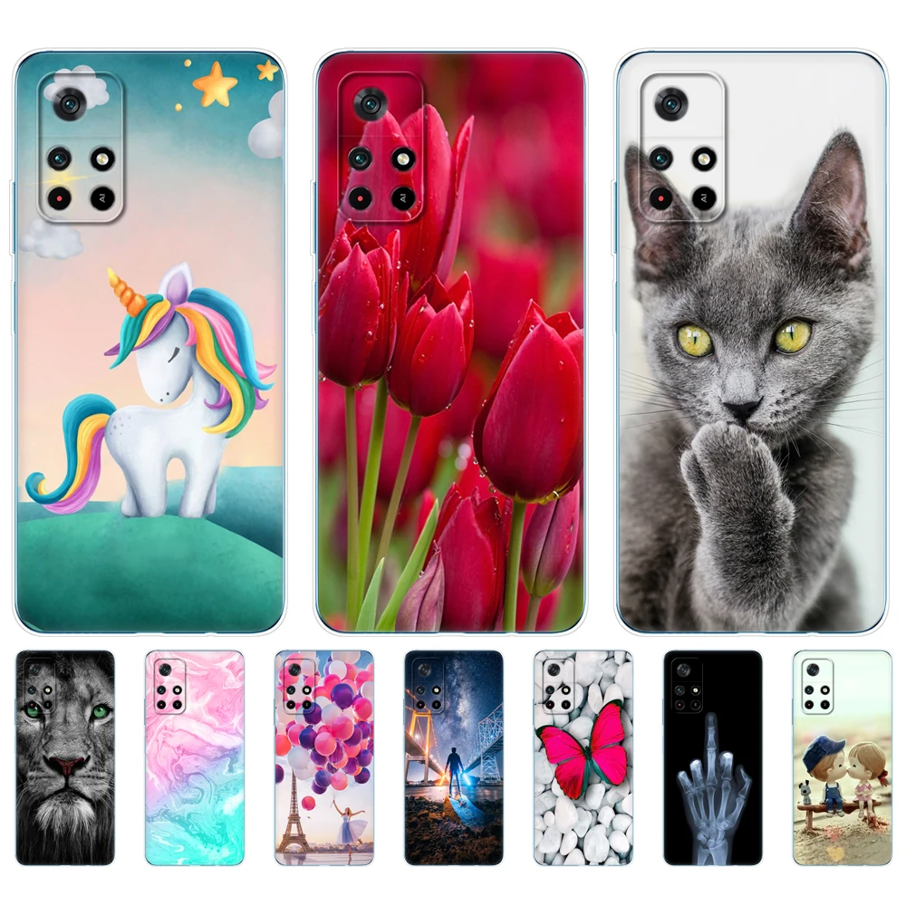 for poco m4 pro 5g case soft silicone tpu back cover for xiaomi poco x4 pro 5g phone cases poco m4 pro 4g 6 6inch shockproof free global shipping