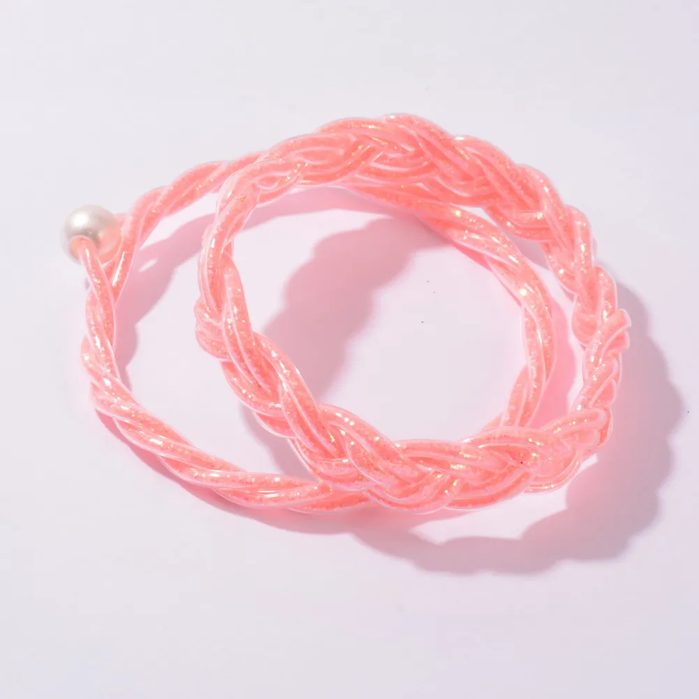 Новое поступление Набор браслетов из силикона для женщин и детей любой погоды