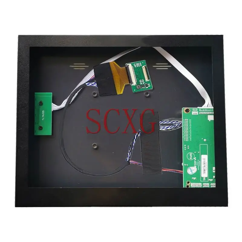 

For LP097QX1 A1416 A1430 A1403 A1458 A1459 A1460 2048*1536 2K Panel HDMI-Compatible VGA Drive Board+9.7" Metal Case Portable Kit