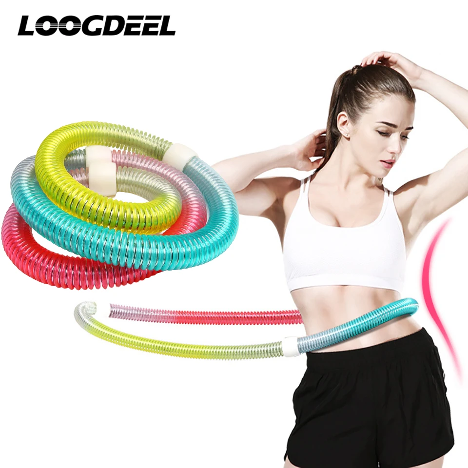 

Многофункциональный двухслойный обруч для дома, тренажерного зала, фитнеса, тренировок, талии, упражнений