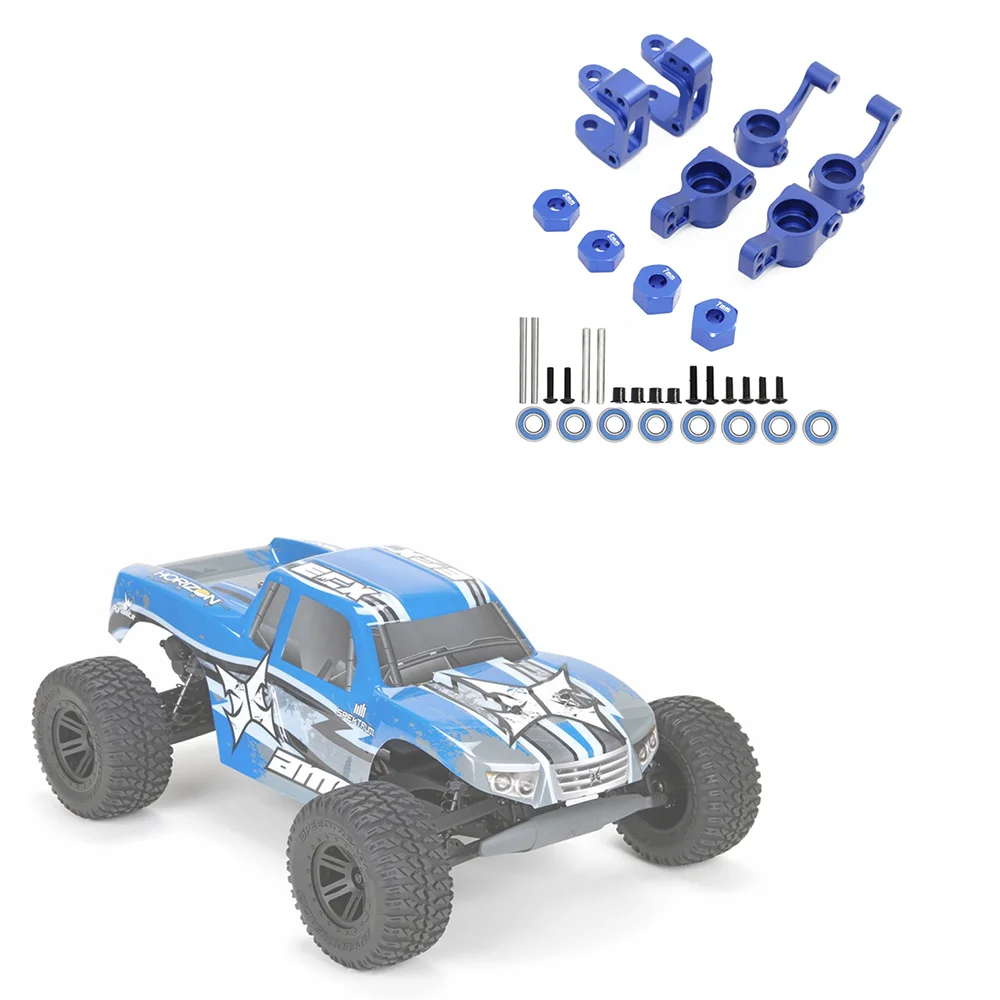 Магнитный блок Задняя Ступица и шестигранные адаптеры для 1/10 ECX 2WD серии Ruckus Torment