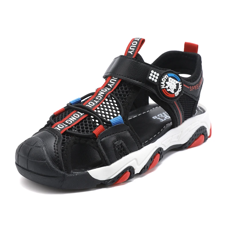 Сандалии для мальчиков 2022 дизайнерские детские летние пляжные туфли