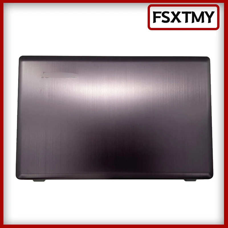 

Новый оригинальный чехол для ноутбука Lenovo Ideapad Z580 Z585, задняя крышка для ЖК-экрана/верхняя крышка/A, металлический матовый коричневый