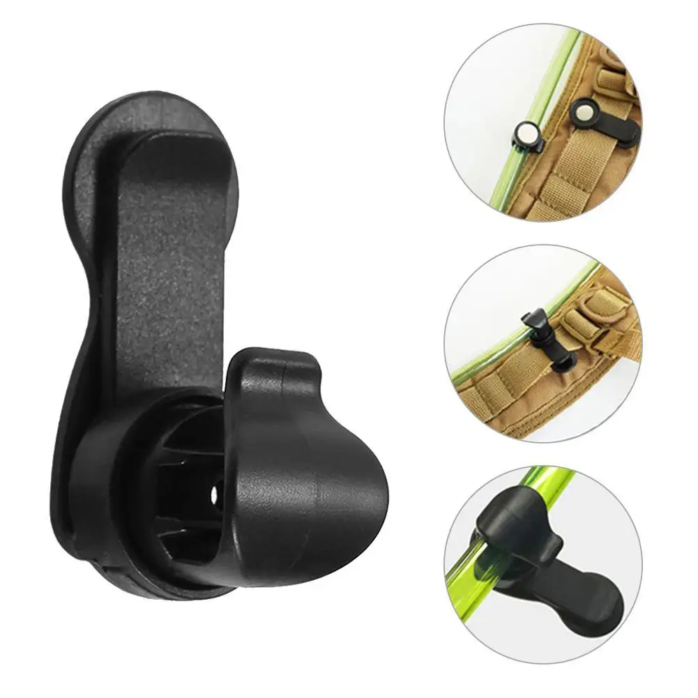 

1PC Bladder Water Tube Clip Automatic Locking Magnetic Buckle Hose Clip Drinking System For Outdoor Cycling Drop Shipping