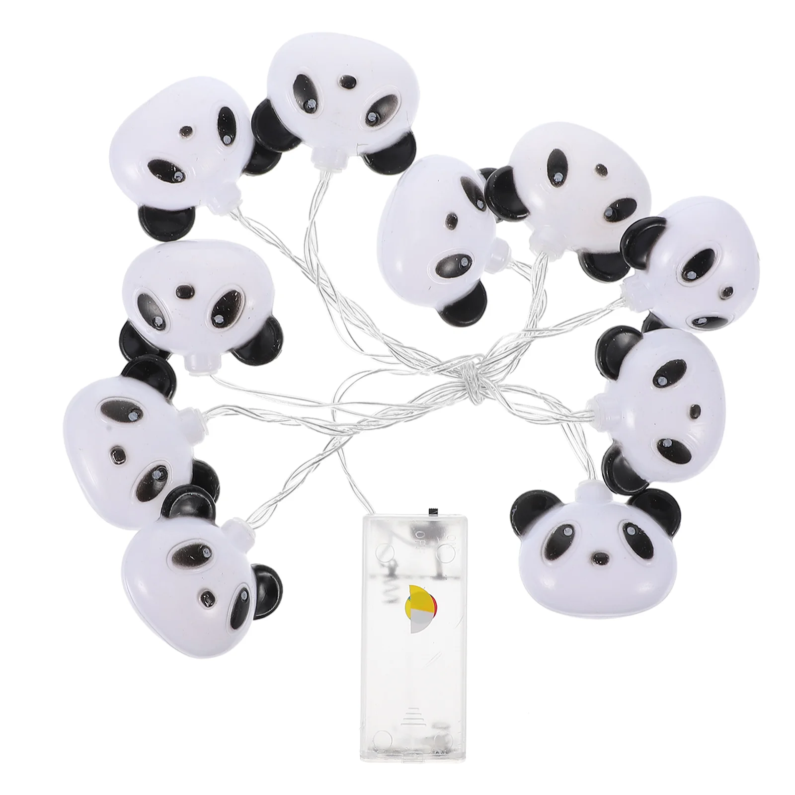 

Animal Giant Panda String Lights Child Fairy Decorations LED Lamp Plastic Room Ornament