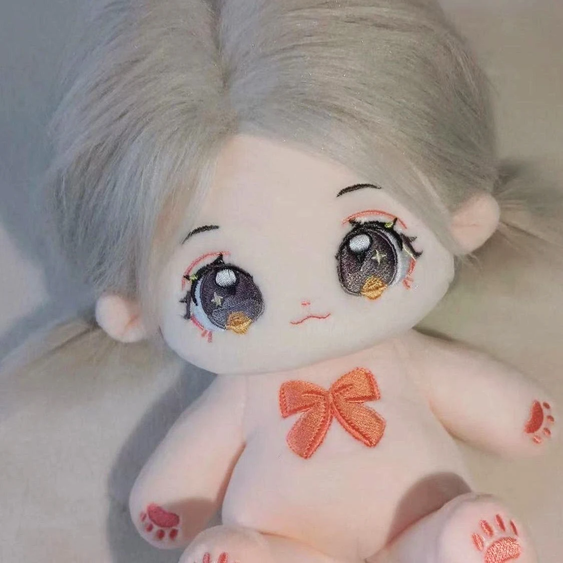 Nannan Оригинальная Плюшевая Кукла 20 См Diy Индивидуальная Фигурка Милые Мягкие