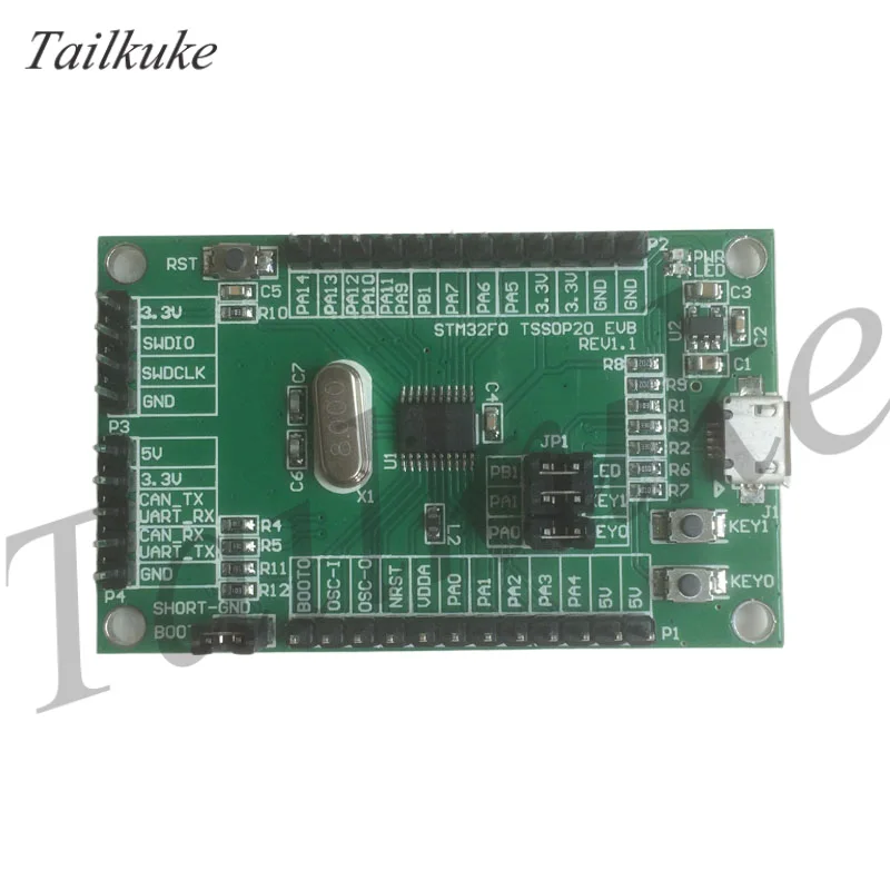 Фото STM32F042F4P6 Макетная плата Оценочная плата USBHID Полный маршрутизатор USB-клавиатуры Источник кода №1