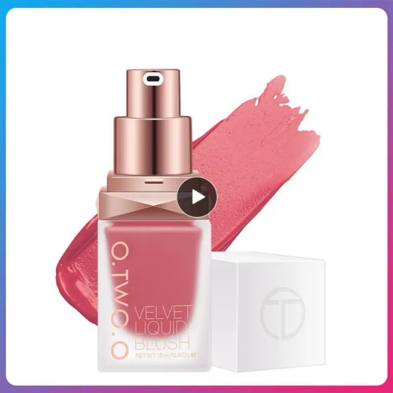 

4 Colors Liquid Blush Natural Cheek Tint Blush Face Contour Blush Face Blusher Face Makeup Cheek Rouge Brighten Skin Tone
