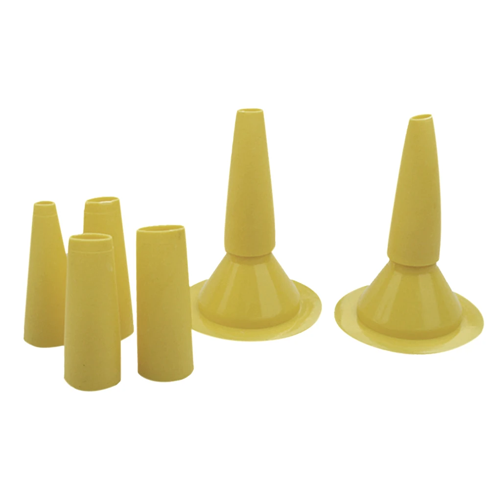 

8pcs/set Glue Nozzle For Caulking Accessories Interior Glass Cement Home Floor Construction Sealant Tool Finishing Durable