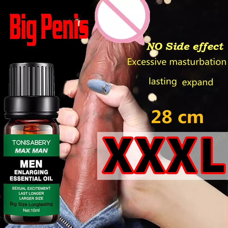 

Penies Enlargment Oil Penis Growth Thickening Oil Enlarge For Men Enhance Dick Erection Big Cock Increase Massage Essential Oils