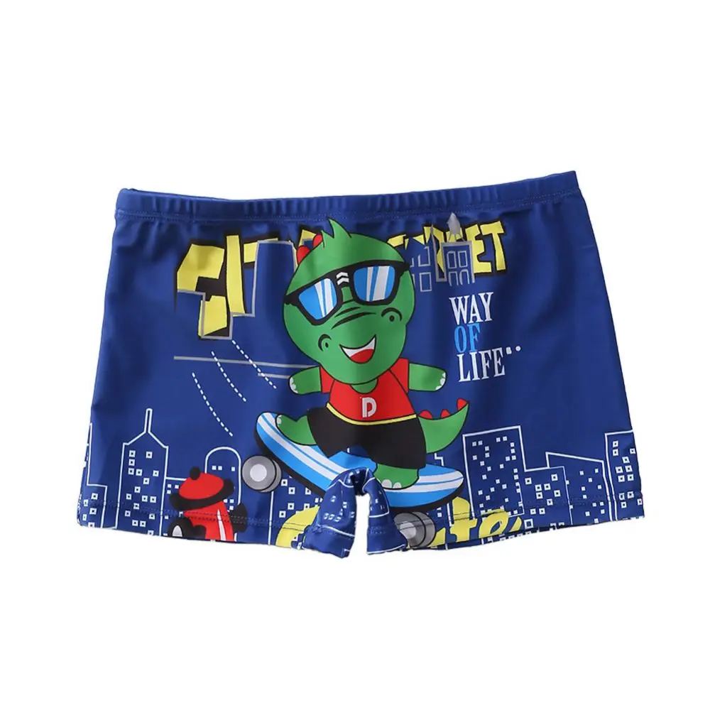 

Weixinbuy Kids Bathing Suit Swimsuit Cute Cartoon Dinosaur Swimwear 2-7 Years Children Boys Swim Trunks Swimming Shorts