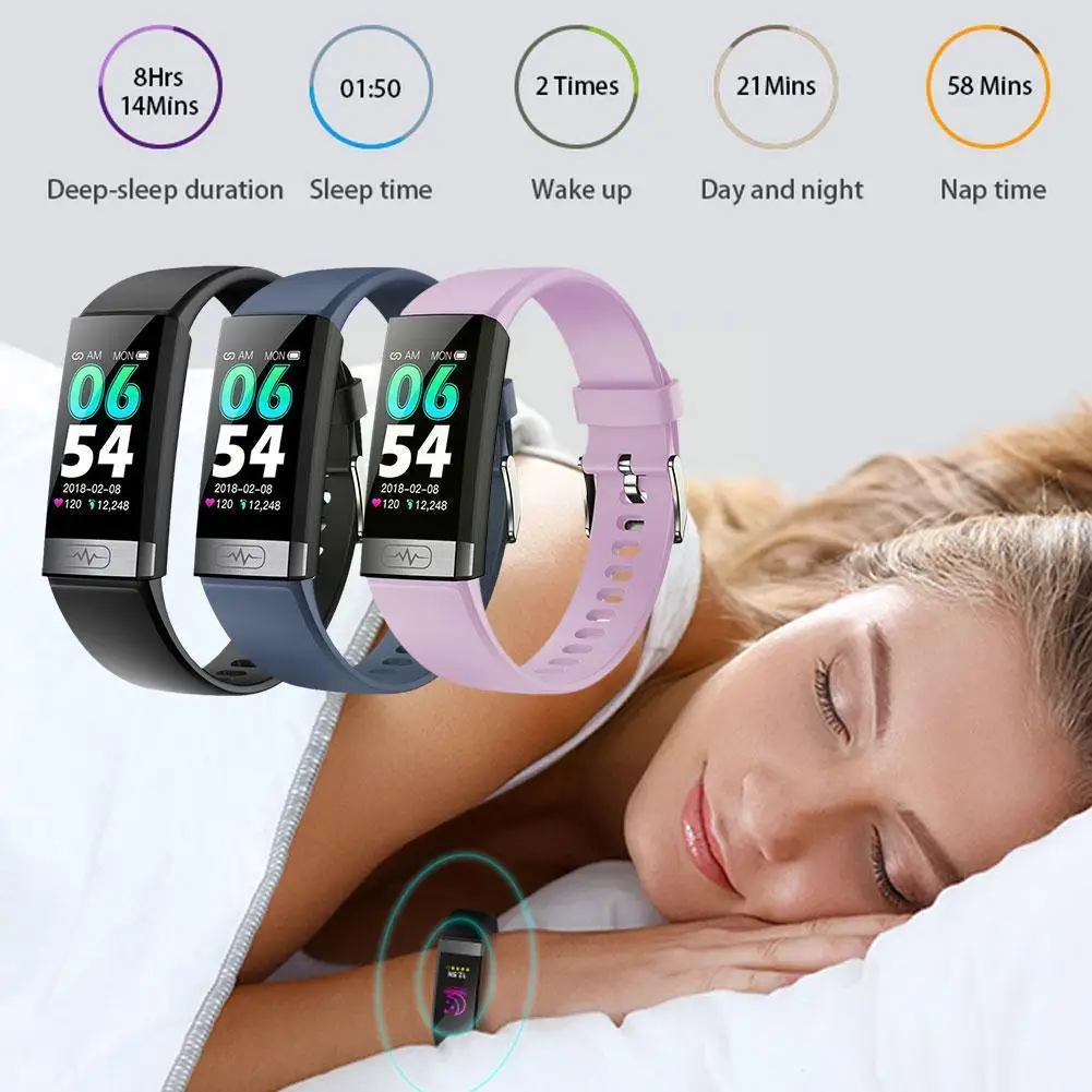 

TK31 Blood Sugar Smartwatch Bluetooth5.0-Compatible Screen Blood Large Smart Non-invasive Watch Monitoring HD Glucose ECG Z8X3