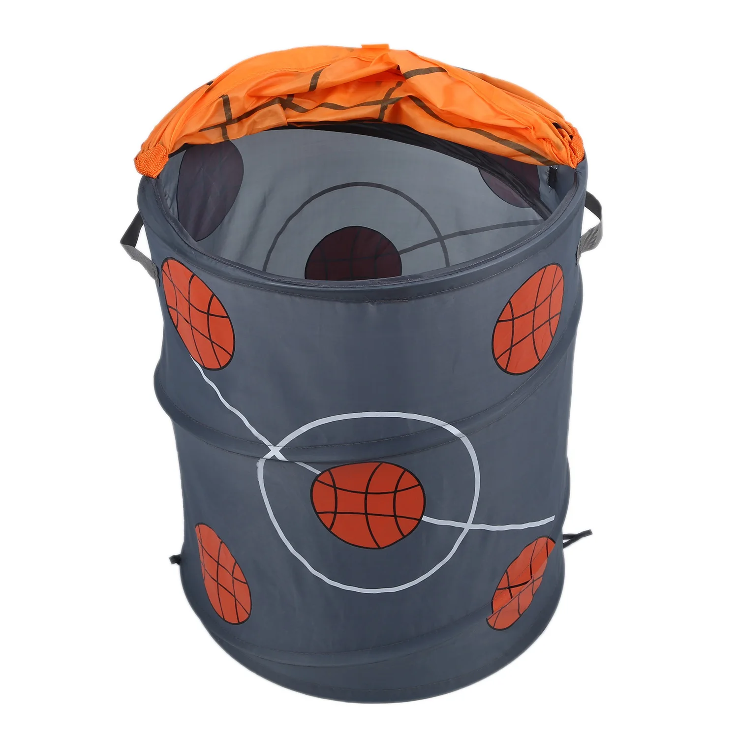 

Basketball Modeling Collapsible Laundry Basket Storage Barrels Storage Barrel Polyester Cloth Toy Store