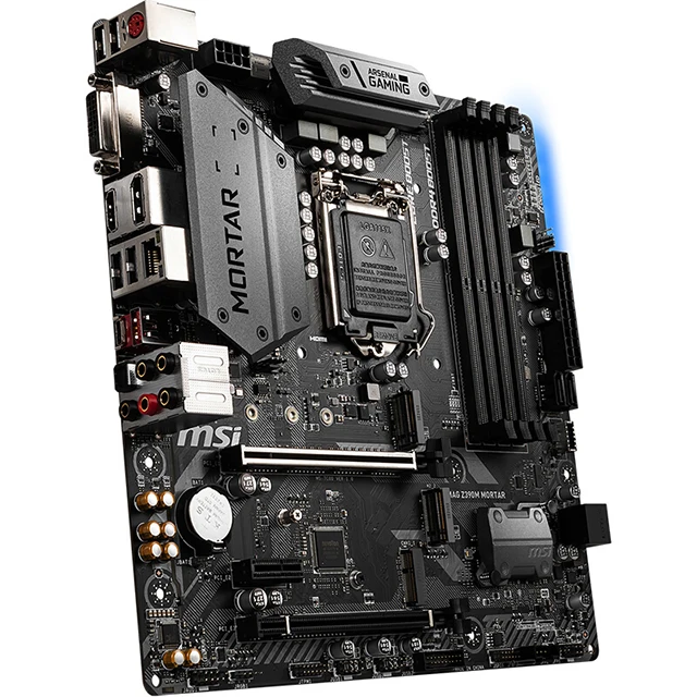 

MSI Z390 Z490 Computer Motherboard I5 I7 I9 Nineth Generation Tenth Generation Motherboard Z390M MORTAR