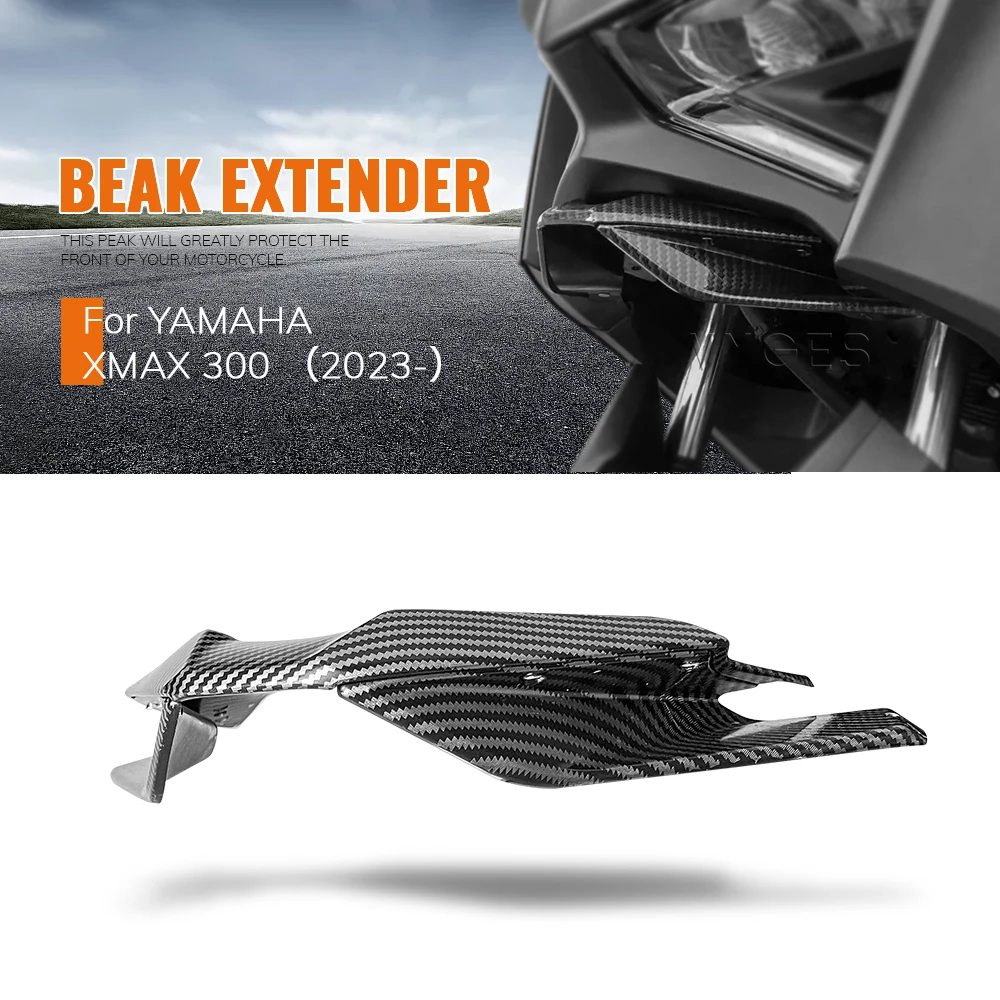 Мотоцикл для YAMAHA XMAX 300 XMAX300 X-MAX 2023 2024-удлинитель переднего обтекающего клюва