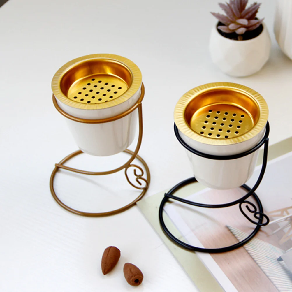 

Ceramic Burner Dish Holder Aromatherapy Burner Vintage Burner