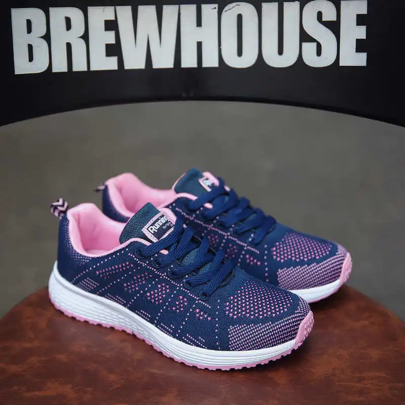 

Кроссовки женские на большой платформе, Красная Спортивная обувь для бега, тенниса, упражнений, золотистые, Новая женская зимняя спортивная...