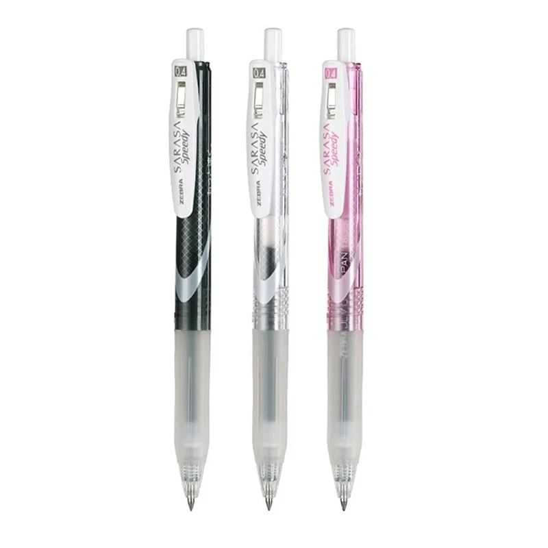 

Гелевые ручки ZEBRA JJZ33 Sarasa Speedy 0,4/0,5 мм черные