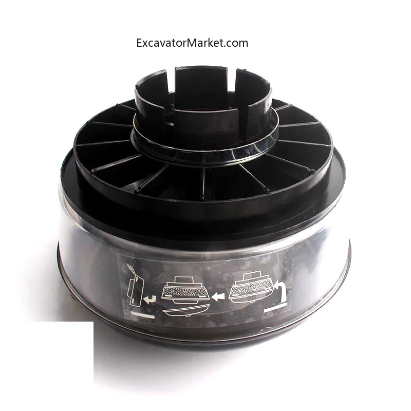 Для Yuchai 85/Hyundai 210-5/Liugong 915C Запчасти для экскаваторов Воздушный фильтр в сборе