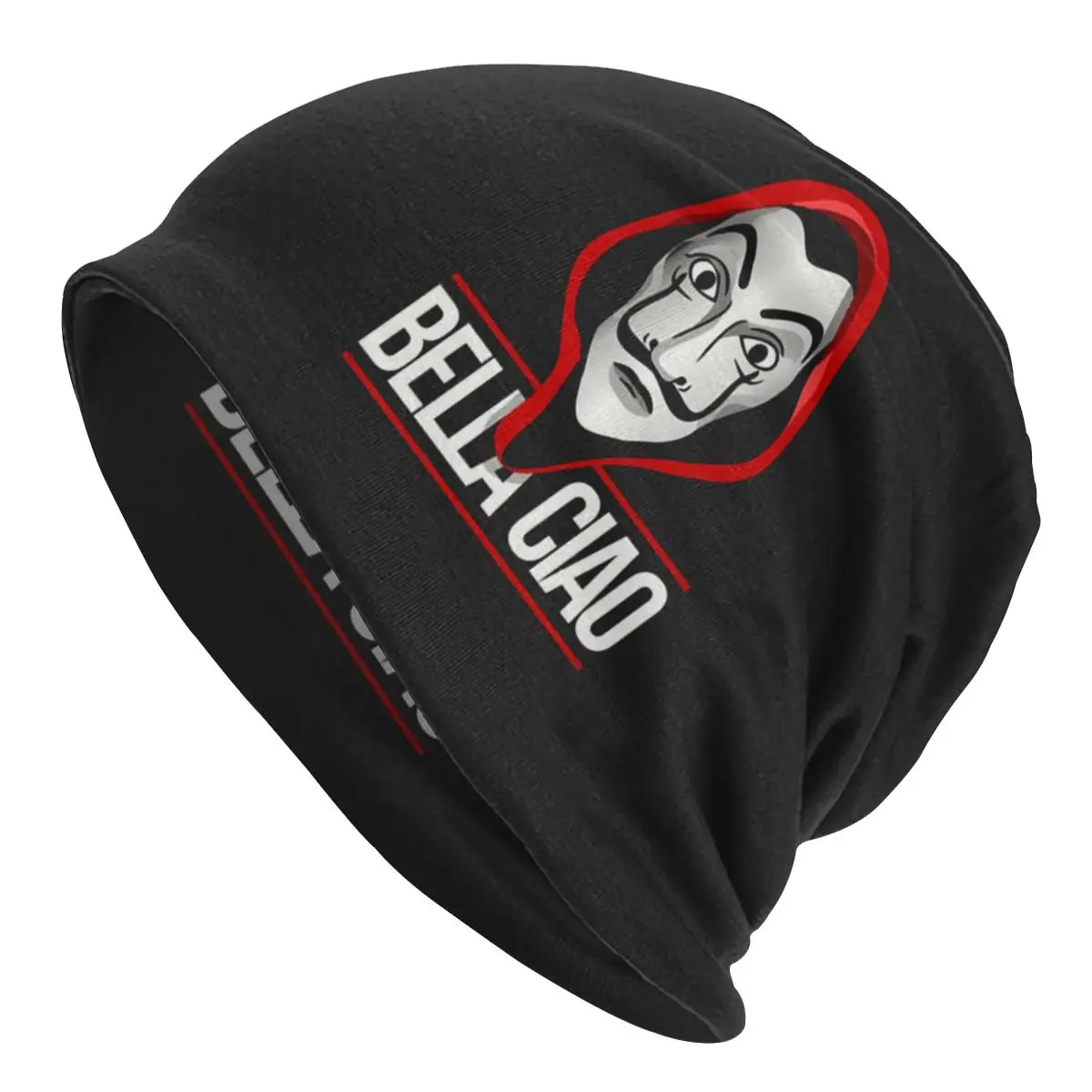 

Шапочка вязаная шапка для мужчин и женщин, модные шапочки Bella Hello, облегающие шапки, шапки для взрослых, бини для денег, бумажный дом, шапки, Лы...