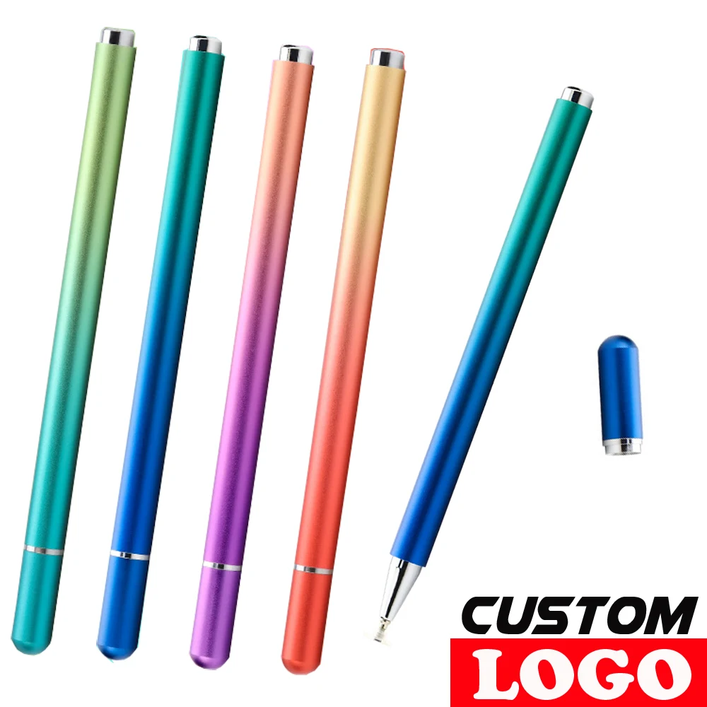 

Universal Stylus Pen High Sensitivity Disc Tip Pencils For Apple iPhone iPad Tablets Capacitive Touch Screens Free Custom Logo