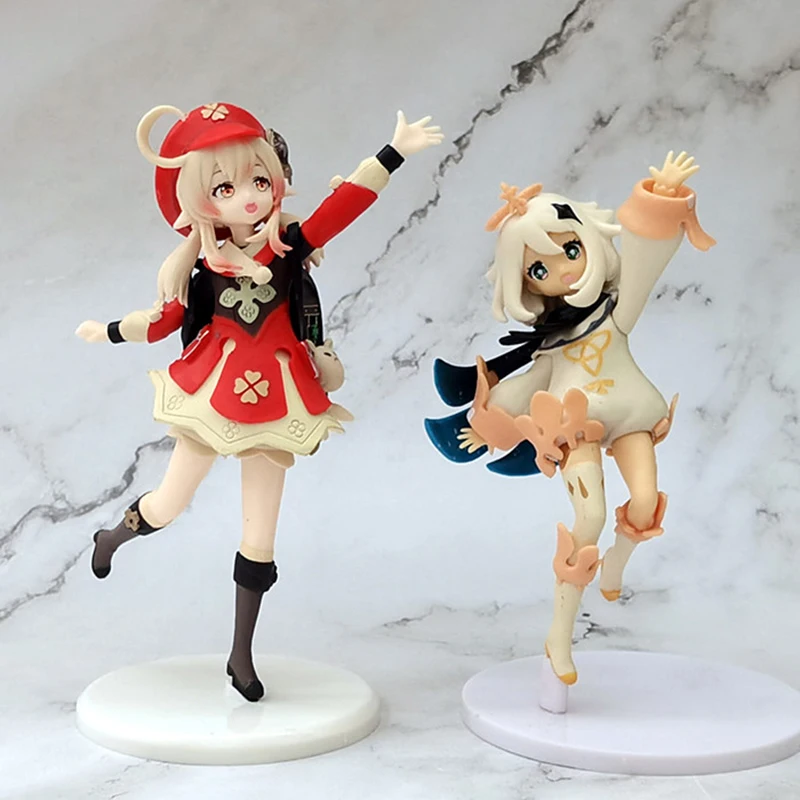 

Genshin Impact Accessories Asia Klee Spark Knight Paimon Game Figures Car Desk Decoration Accessories Comic Model Garage Kit