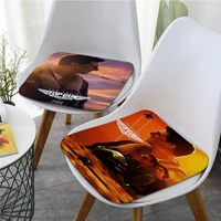 top gun maverick 2022 new movie nordic printing seat cushion office dining stool pad sponge sofa mat non slip chair mat pad