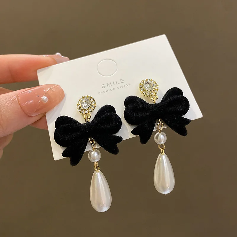 

Серьги в форме капли, искусственные драгоценности, блестящие современные женские серьги 2022