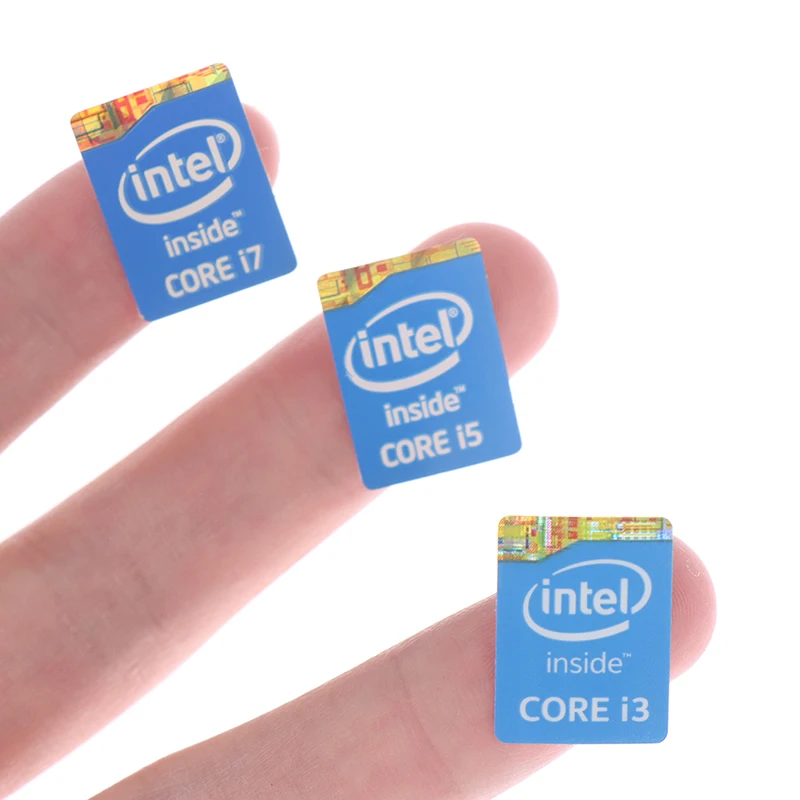 5 шт. наклейки для ноутбука 4-го поколения с логотипом Intel Core I3 I5 I7 | Канцтовары