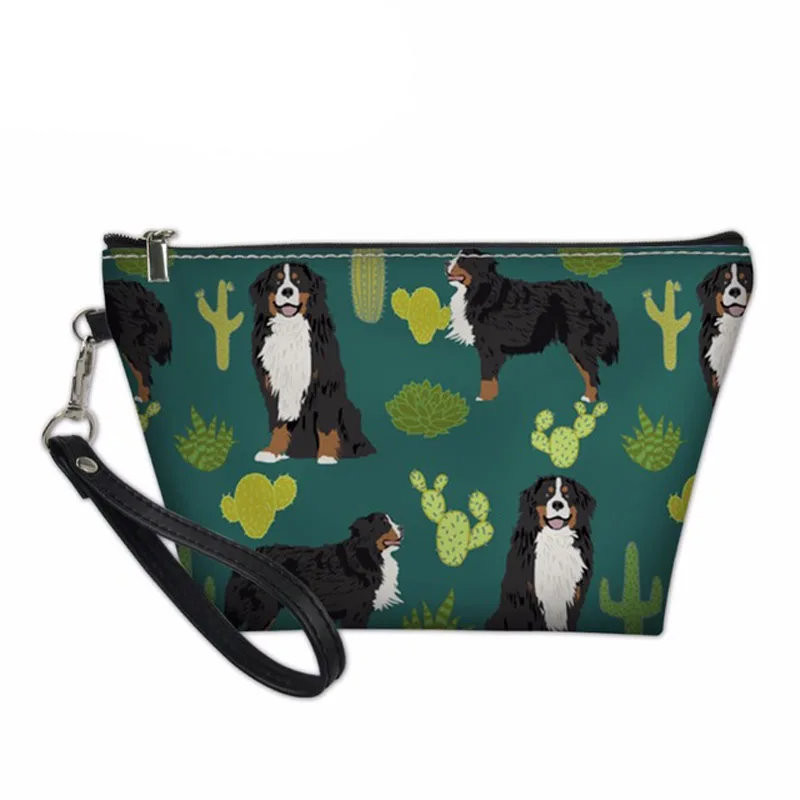 

Cute Border Collie Dog 3D Print Cosmetic Bag Women Makeup Bags Travel Necessity Organizer Storage Make Up Bag Toiletry Kit Case