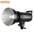 Профессиональный студийный светильник Godox SK400II 400W 400WS GN65, стробоскоп, светильник со встроенной беспроводной системой Godox 2,4G