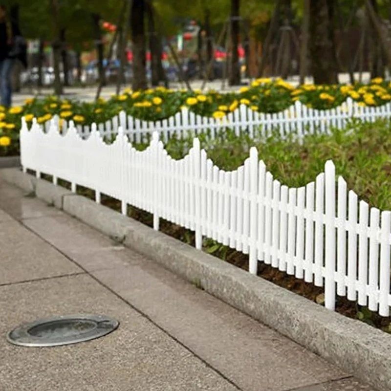 6 шт. двор внутренний или открытый садовый забор пластиковый детский сад цветок