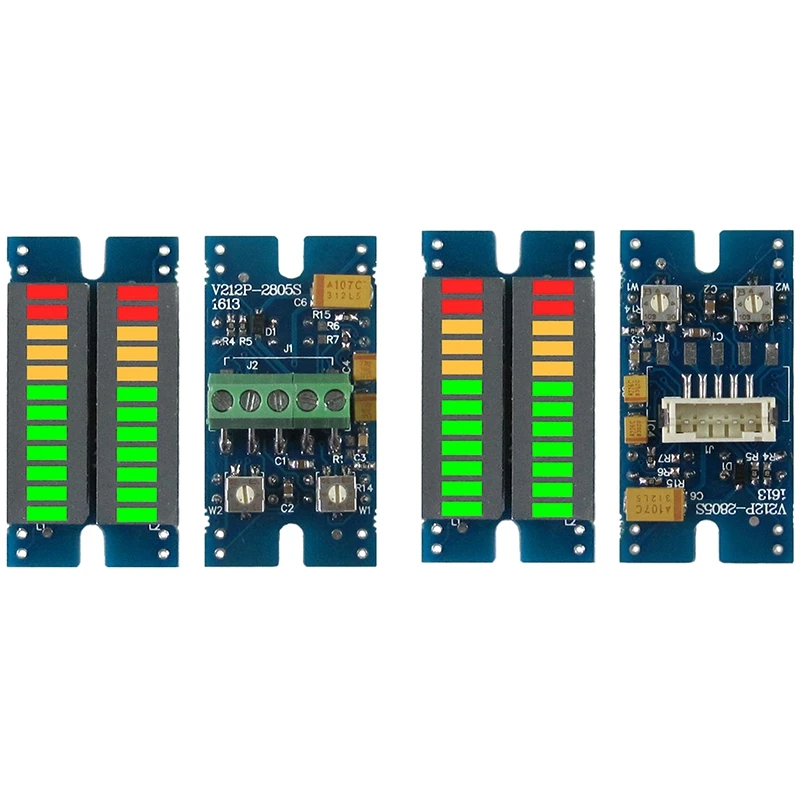 

2x12 сегментный светодиодный музыкальный индикатор спектра аудио стерео двухуровневый индикатор VU Meter индикатор уровня громкости