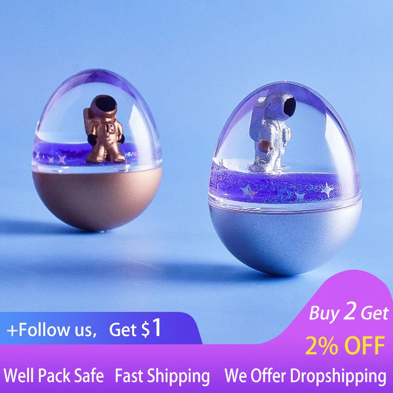 

Astronaut astronaut liquid quicksand does not fall down creative ornaments decompression toys gifts