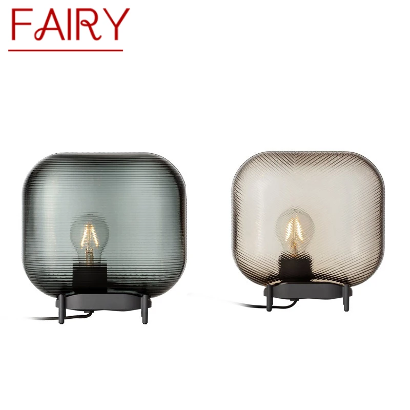 

FAIRY Contemporary GlassTable Lamp Nordic Fashionable Living Room Bedroom Personality Creative LED Decoration Desk Liesk Light