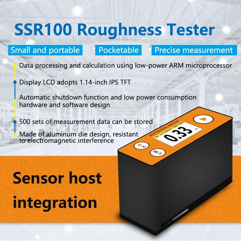 Прибор для измерения шероховатости поверхности SSR100 карманный прибор