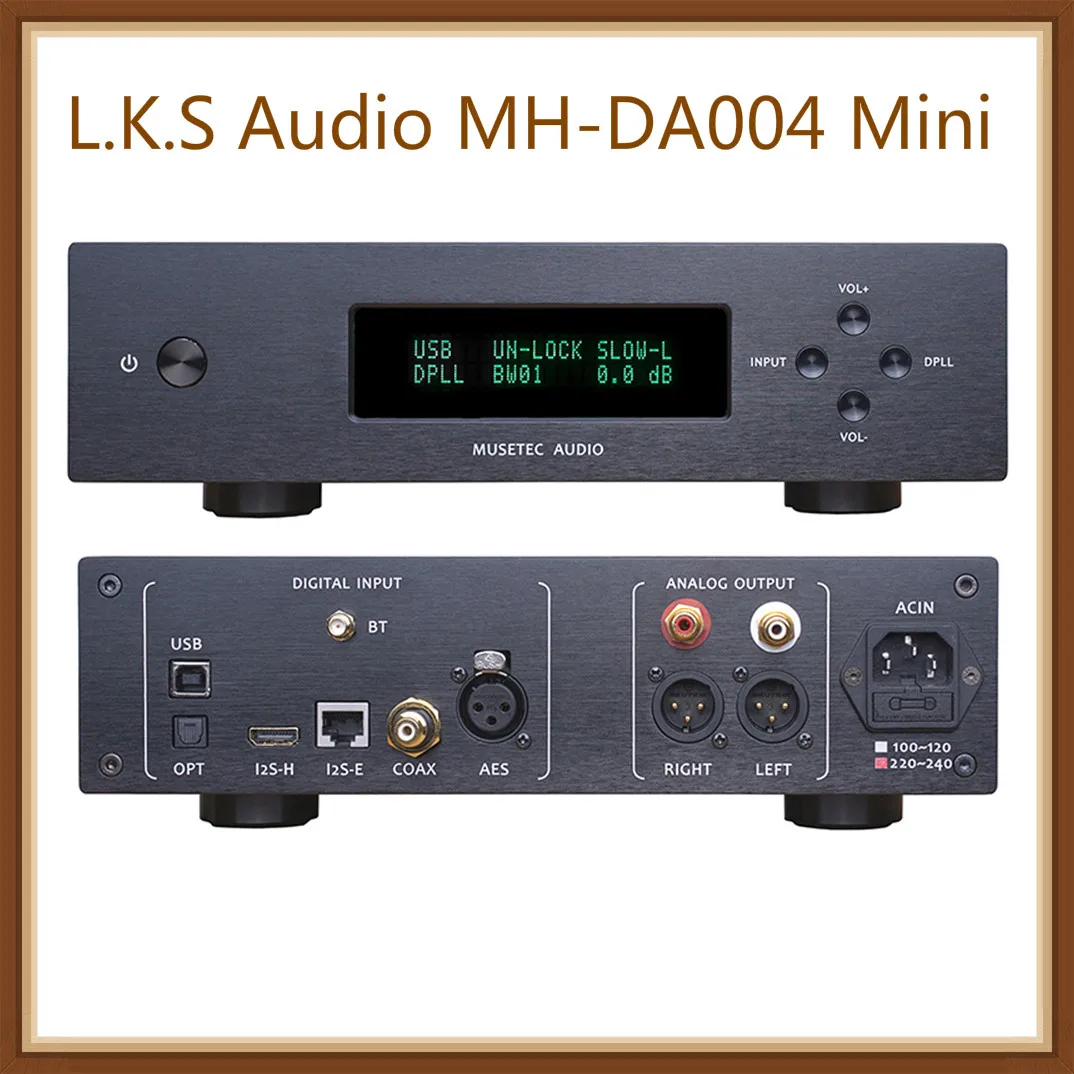 L.K.S Audio MH-DA004 Mini ES9038pro Флагманский аудиодекодер ЦАП