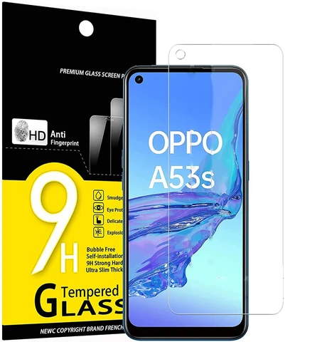 Закаленное стекло для Oppo A53 A53S, Защита экрана для Oppo A53 A35 A53S CPH2127 6,5 ", защитная пленка
