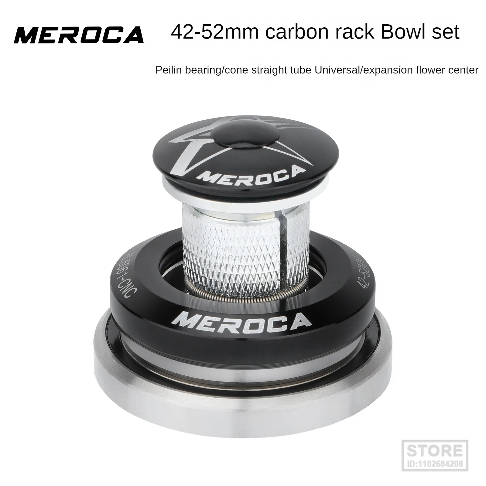 Велосипедная гарнитура 41 8/42-52 мм CNC встроенный подшипник MTB дорожный велосипед