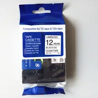 label Laminated Tapes TZe TZ-231 printer ribbon 12mm x 8m Compatibl AZ-231 AZe-231 Black on White for p touch printe pt-d200