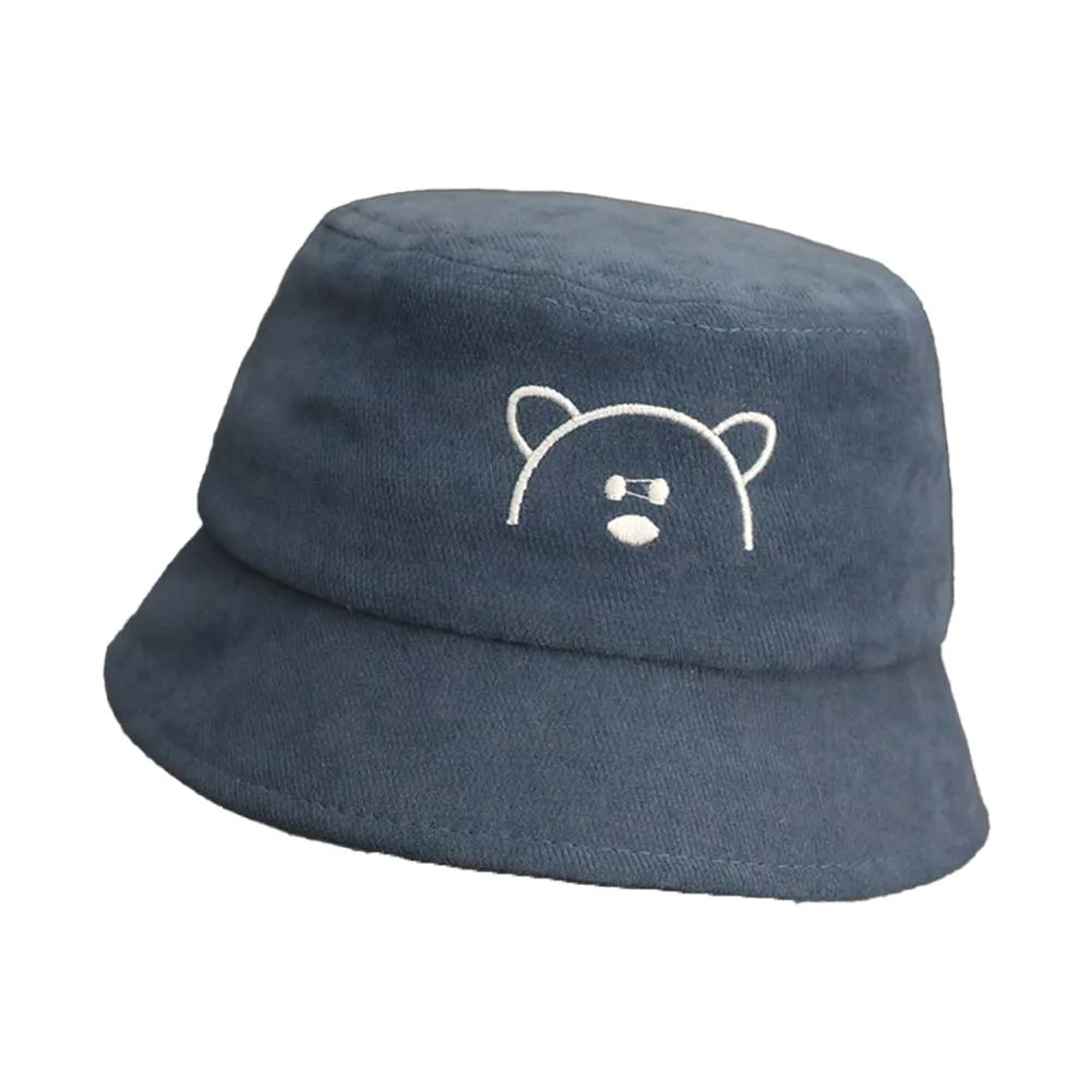 

Fashion Unisex Summer Bucket Hat Women Outdoor Sunscreen Fishing Hunting Cap Men Sun Prevent Hats Custom Cute Bear Bucket Hat