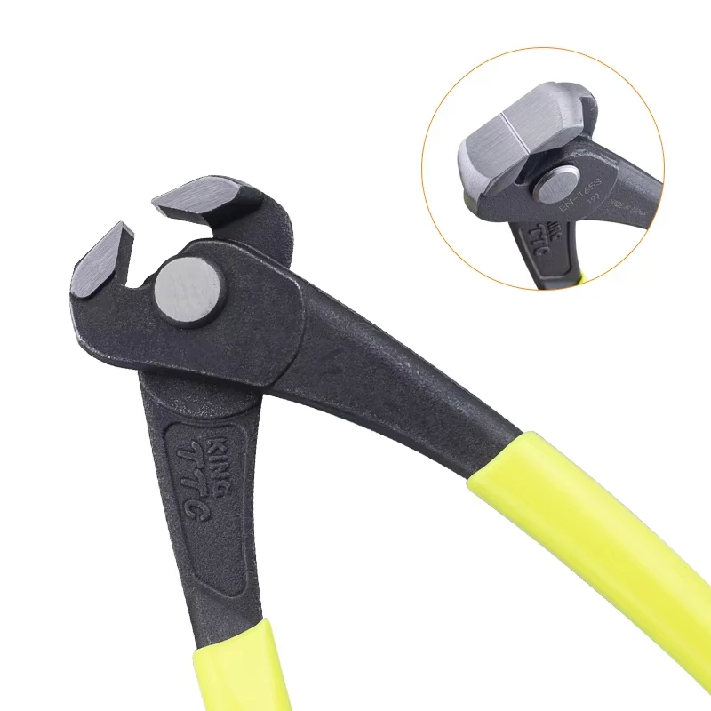 Фото TSUNODA King TTC EN-150/EN-165S/EN-210 Плоскогубцы японского производства - Clean Cut, без зажимов для шитья, изделия из кожи №4