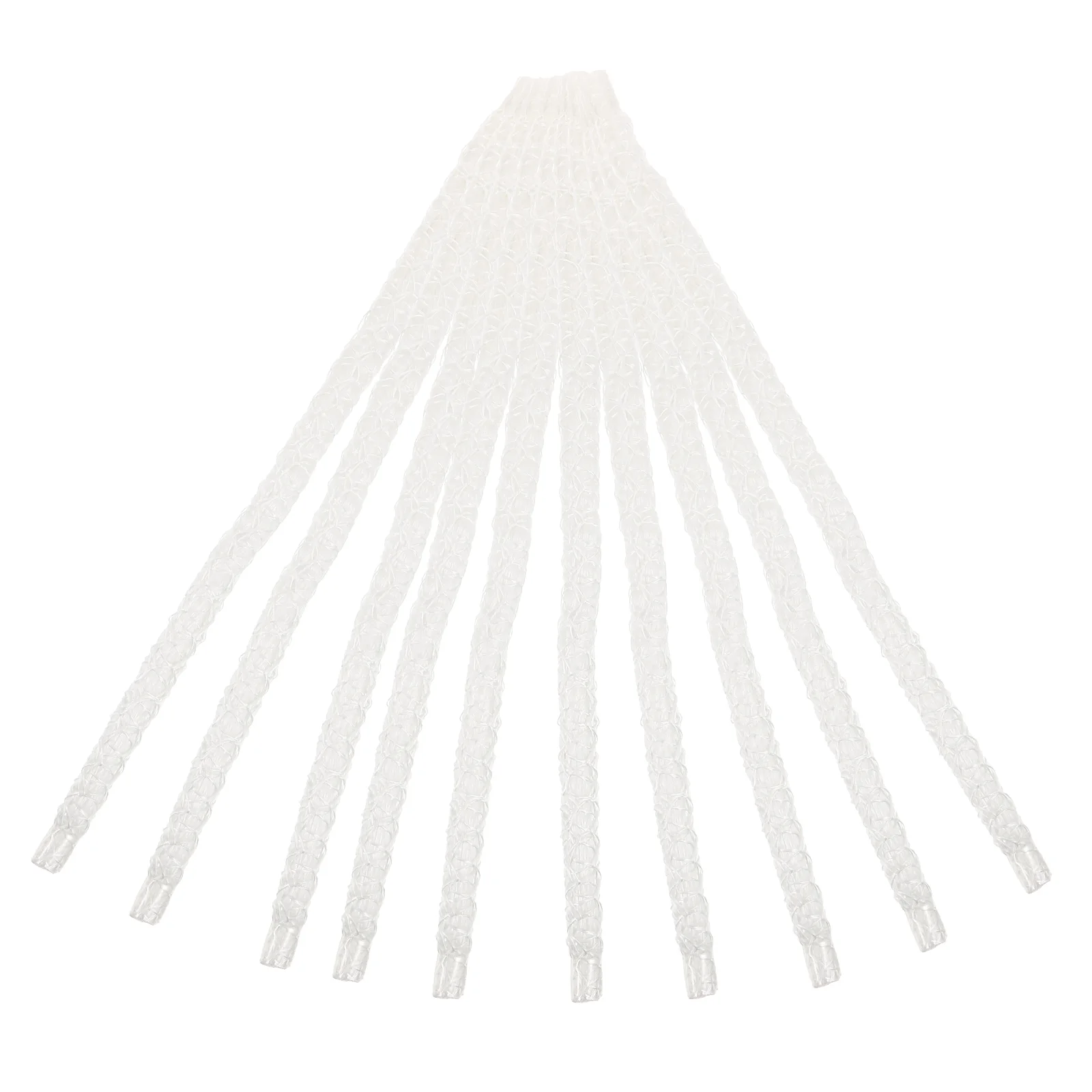 

10 Pcs Self Made Washers Oil Lantern Wick Glass Fiber Replacement Wicks Tiki Torch